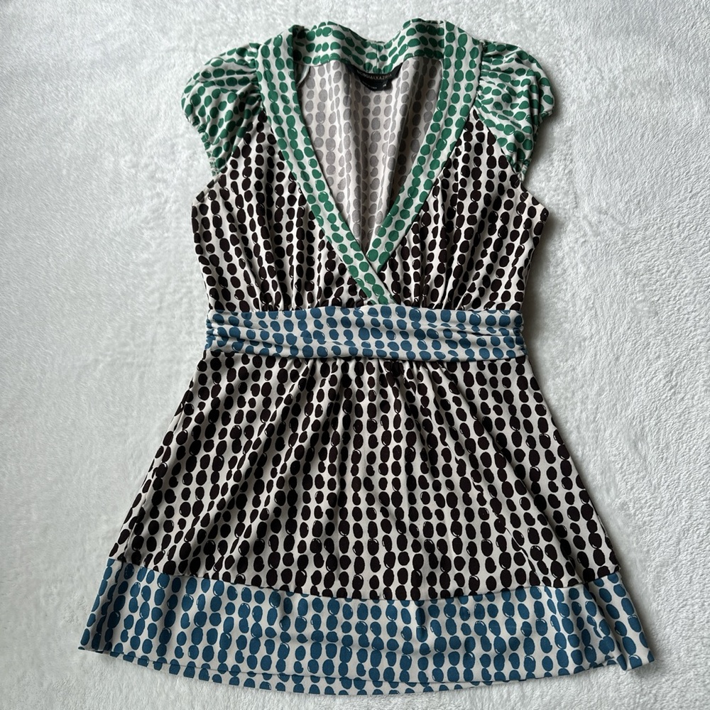 Vintage BCBG Maxazaria babydoll top
